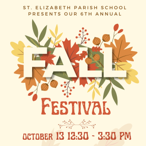 Parish School Fall Festival & Car Raffle - October 13